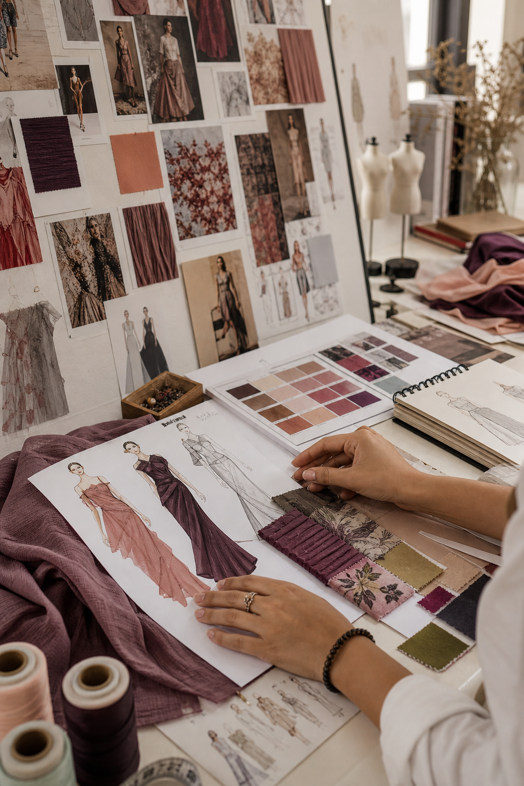 Fashion portfolio boards