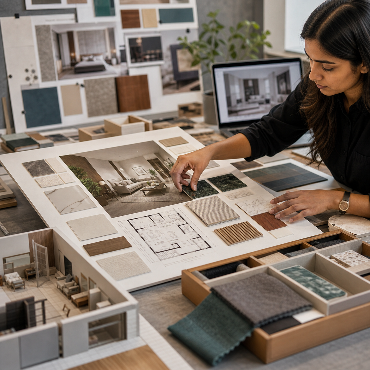 Interior concept presentations